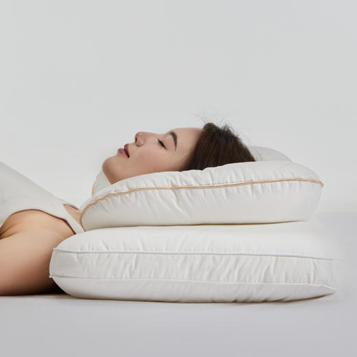 自然醒双层决明子太空枕全棉草本决明子颈椎枕头双层不压手枕芯XK 商品图2