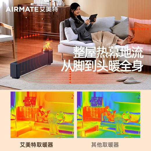 【分仓直发包邮】艾美特AIRMATE室内加热器（冬日篝火）AIR5 PLUS 商品图5