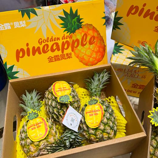 芒果凤梨 海南核心产区 菠萝 香甜多汁 商品图12