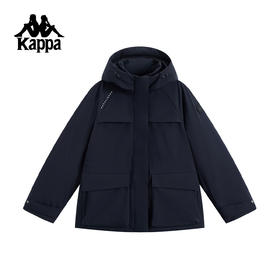 Kappa 2025新款冬季户外连帽羽绒服K0F82YY52