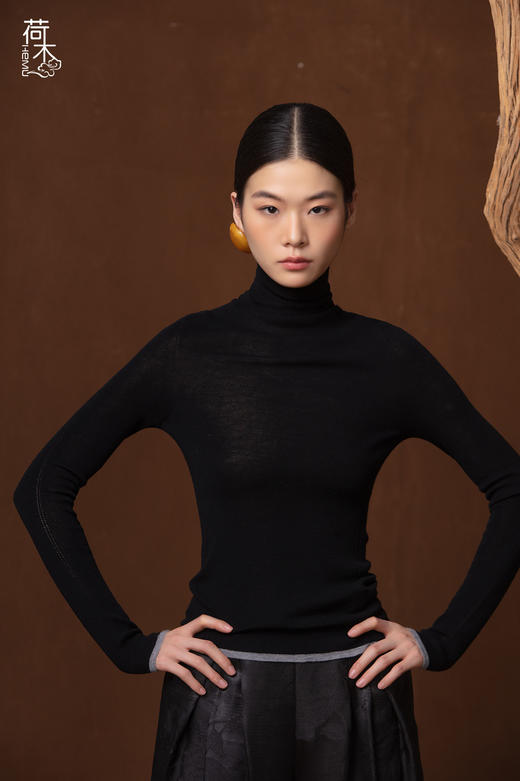 荷木HEMU丨如初·高领羊绒衫 商品图2
