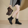 Westory2025年冬季圆头低跟牛皮切尔西休闲短靴S25DS85791 商品缩略图2
