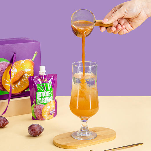 愿臻醇享NFC西梅原浆 108g*12袋*1盒 新疆原产 商品图3