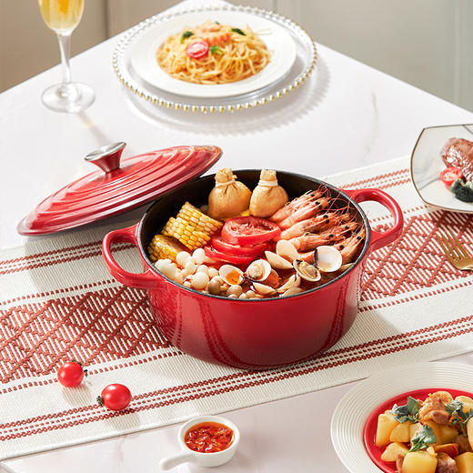 康宁（VISIONS）悦厨珐琅锅VS-DG24J022H/KZ 商品图3