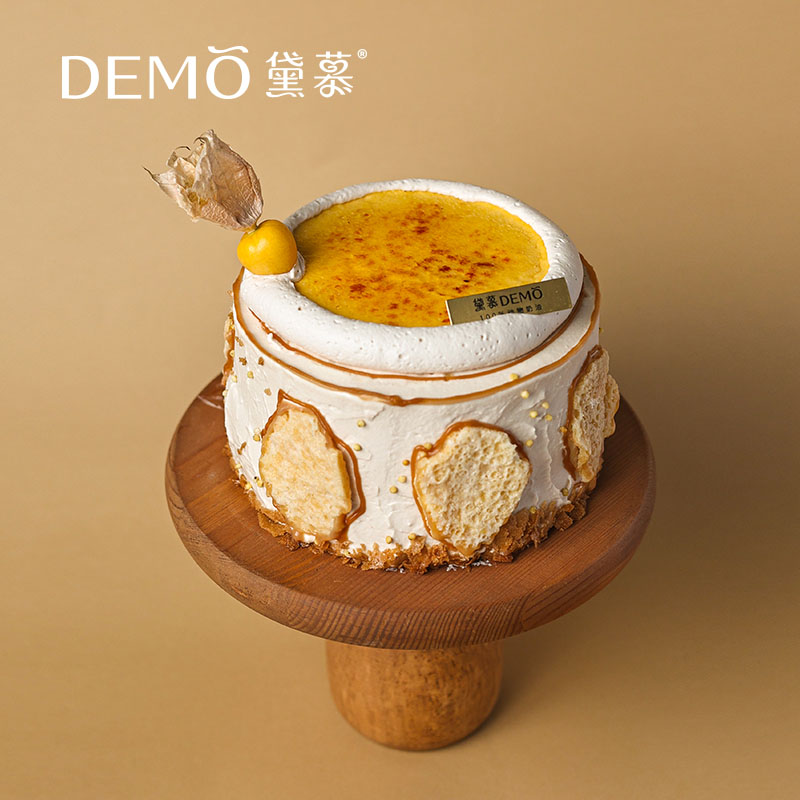 奶皮子焦糖布蕾·蛋糕|Caramel Burnt Cream with Milk Skin Cake