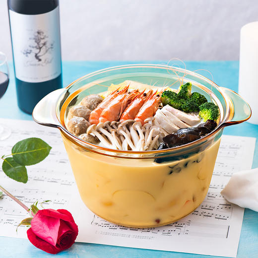 康宁（VISIONS）晶彩系列时尚养生锅3.8LVS-38-FL/E/LN/ZK 商品图3