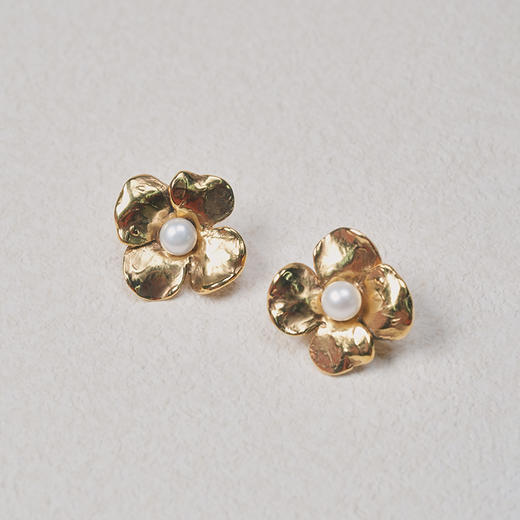 北京仓｜Goossens Paris-FLORA-花朵 耳钉［法国设计师］ 商品图1