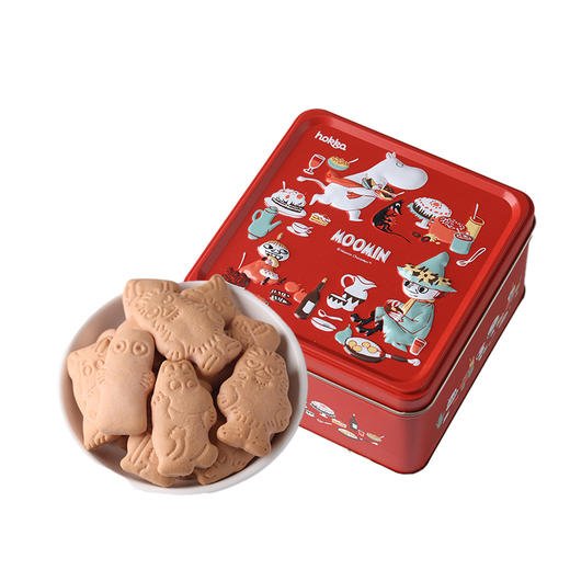 北陆制果 姆明 混合莓果口味饼干礼盒 90g 商品图0