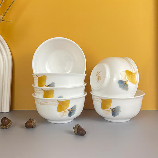 【分仓直发包邮】康宁冰萃玲珑银杏餐具6件套CB-BSYX06/KZ/LS 商品图0