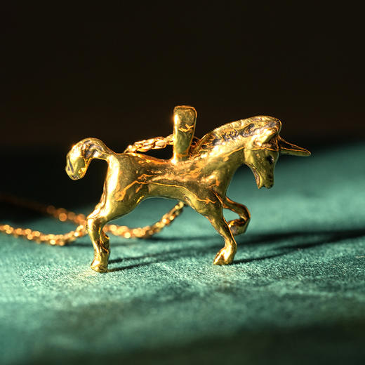 北京仓｜Goossens Paris-Renaissance-独角兽 项链［法国设计师］ 商品图0