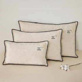 自然醒全棉星落棉花亲子枕儿童枕芯学生可拆洗花朵棉花枕XK