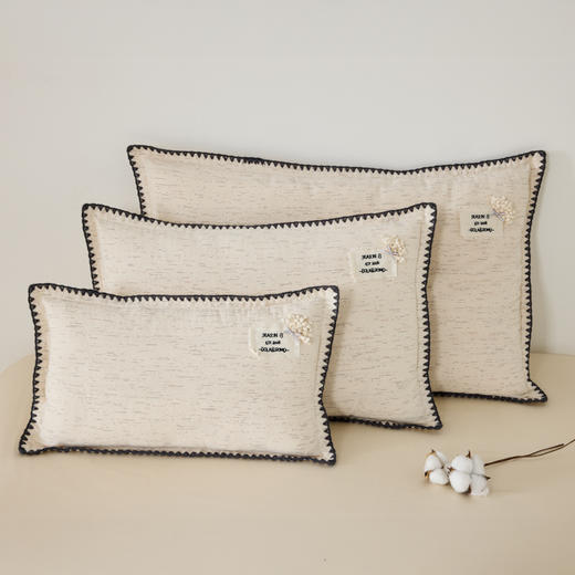 自然醒全棉星落棉花亲子枕儿童枕芯学生可拆洗花朵棉花枕XK 商品图0