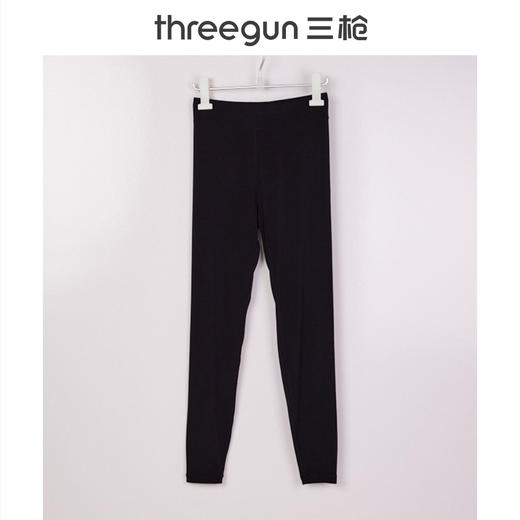 Threegun三枪 华绒山羊薄绒女士打底裤-T60038B02 商品图2