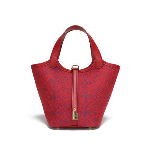 广西工美院大壮锦托特包/水桶包/菜篮子/肩背挎包 商品图2