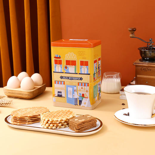 【年货价】茱莉斯·迪尔乔普 什锦曲奇礼盒（佛兰芒街景中号）200g 商品图1