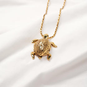 北京仓｜Goossens Paris-BALADE-乌龟吊坠 项链［法国设计师］