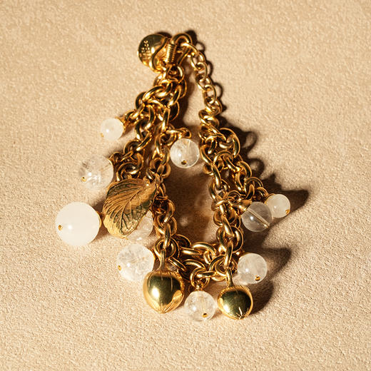 订购3个月到｜Goossens Paris-BRACELET SOUPLE BALADE-岩石水晶 手链［法国设计师］ 商品图9