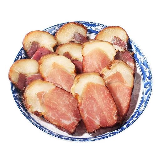 苕猪重庆老腊肉手工切片 100克*1袋 鲜糯腊香柴火烟熏 商品图1