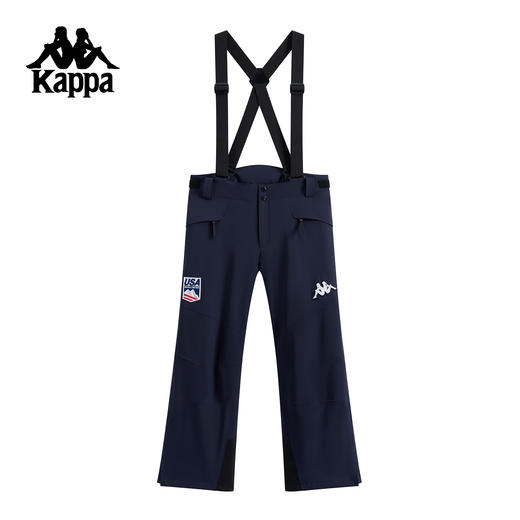 Kappa  2025新款冬季户外滑雪裤 保暖弹力直筒裤 男女款K0FY2AH40 商品图0