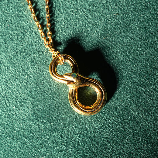 北京仓｜Goossens Paris-Talismans-金色 莫比乌斯蛇 项链［法国设计师］ 商品图7