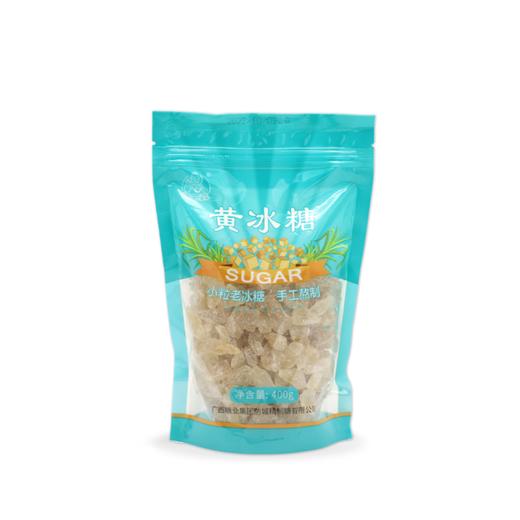 广西农垦糖先森小粒黄冰糖甘蔗糖400g袋装 煮甜品食用糖原味老冰糖 商品图0