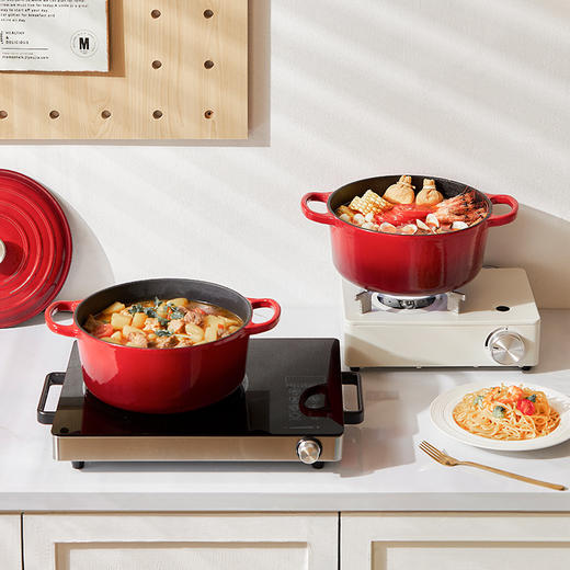 康宁（VISIONS）悦厨珐琅锅VS-DG24J022H/KZ 商品图6