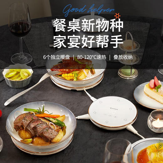 【分仓直发包邮】艾美特AIRMATE分体式暖菜板EHF01 商品图0