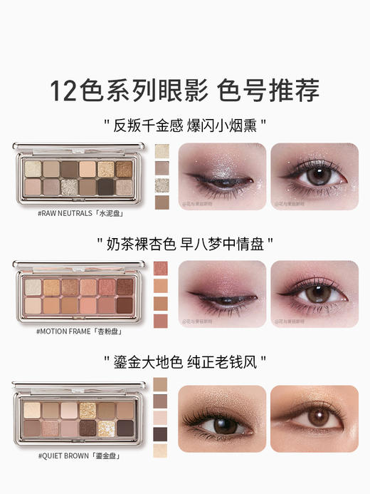 3CE 12色眼影盘9.5g 商品图4