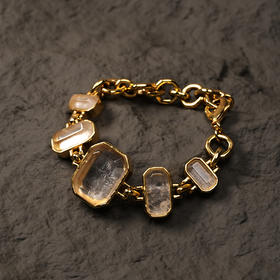 北京仓｜Goossens Paris-Stones-天然水晶 手链［法国设计师］