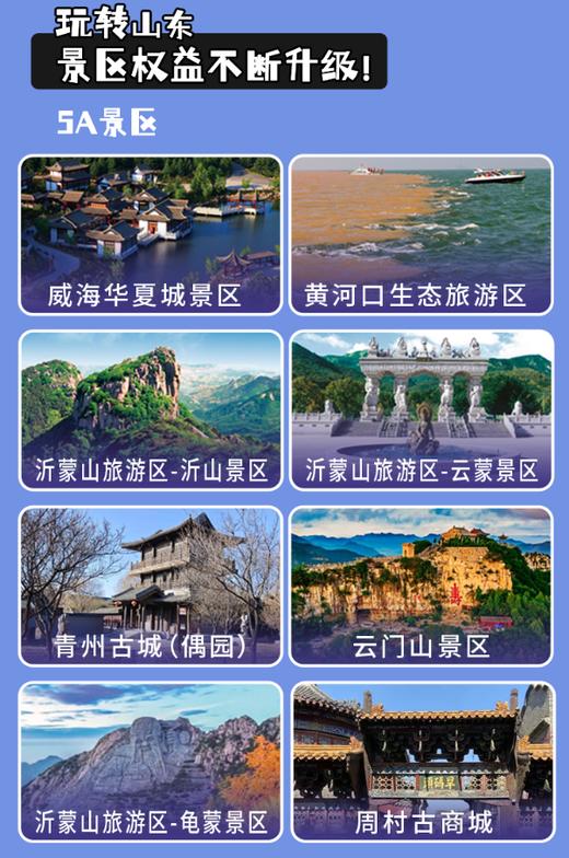 好客山东一码通 齐鲁畅游卡（点击下方图片跳转购买链接） 商品图3