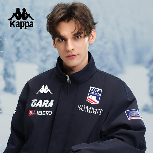 Kappa 2025新款复古立领保暖夹克 男女款K0FY2MM40 商品图2