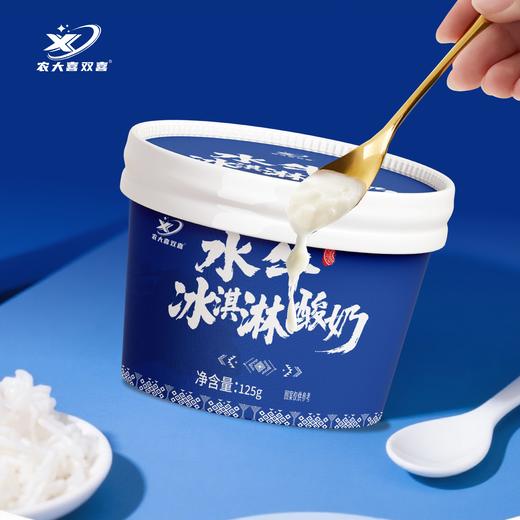 广西大学农大牛奶水牛冰淇淋酸奶125g*12盒（短保21天） 商品图2