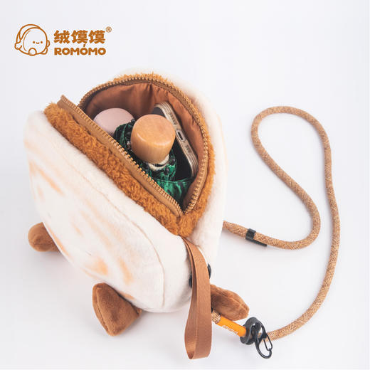 【一口价产品】D-YL-绒馍馍斜挎包20cm-大相文创 商品图4