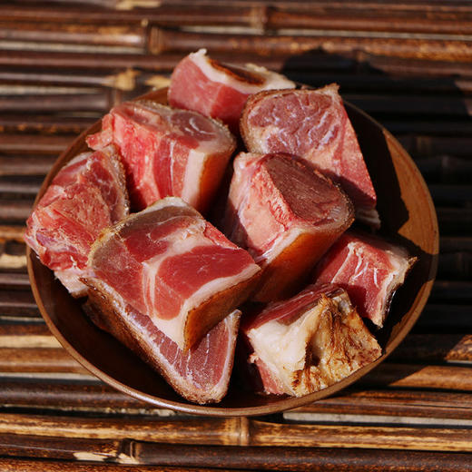 【严选】 【金新农】【恩施特产】 湖北恩施土家腊肉系列土家五花腊肉/腊香肠/腊排骨/腊猪蹄/腊后腿  500g/袋  （厂家直发） 商品图9