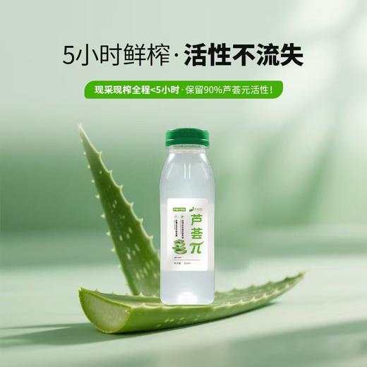 巴夫巴夫芦荟汁饮品  330mL*6瓶/箱 商品图3