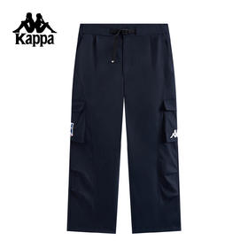 Kappa 新款工装裤直筒休闲长裤 男女款K0FY2AY40
