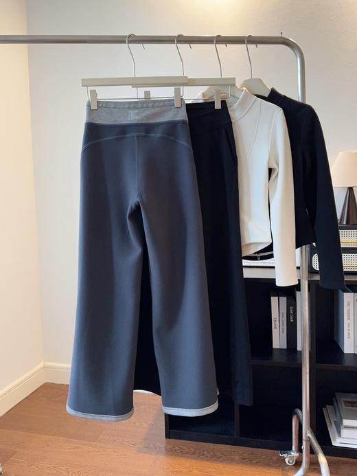 lulu露露同款升级款阔腿裤加绒款 商品图3