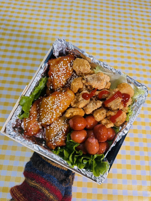 【三味小食】鸡翅+鸡米花+爆汁肠 商品图3