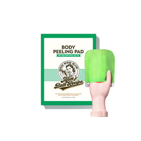 妈妈的澡堂 身体去角质沐浴搓澡垫（净润嫩肤 绿色） 3片/盒