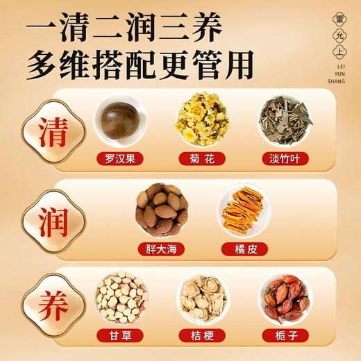 雷允上菊花罗汉果胖大海茶150g*3 商品图1