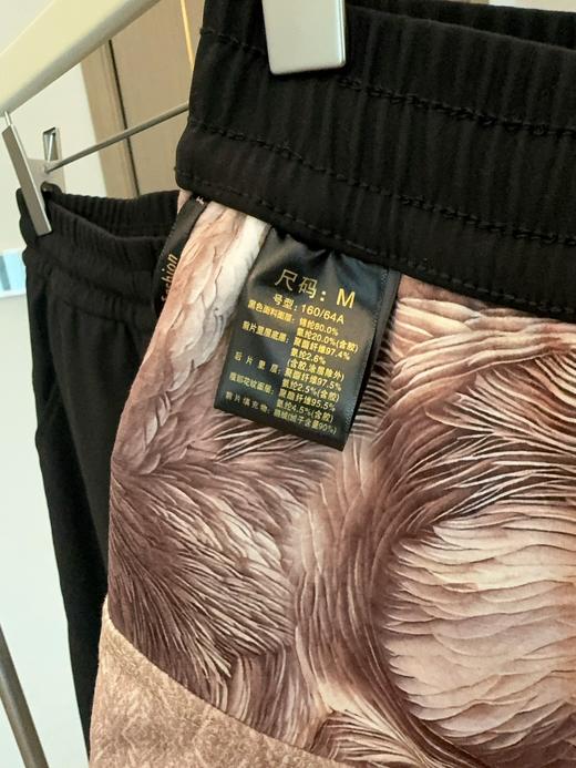 冬季光感UV锁温90白鹅绒纯色加绒保暖锥形小直筒羽绒裤棉裤情侣装 商品图4