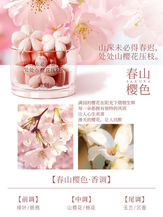 D-FK-kx 赋刻 春山樱色 扩香石香薰礼盒 商品图1