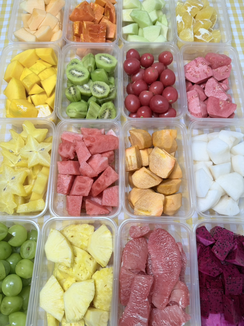 【大不重复】16种不一样水果  净含量12.8斤+