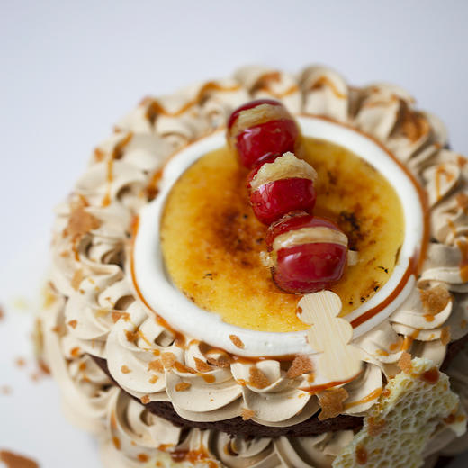 人气热售款「奶fufu」奶皮子冰糖葫芦味裸蛋糕 #创意甜品 商品图1