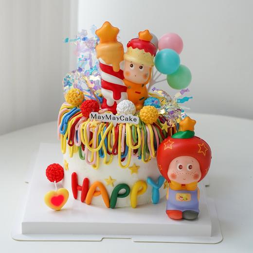 小苹果·星星人蛋糕【B5167】 商品图1