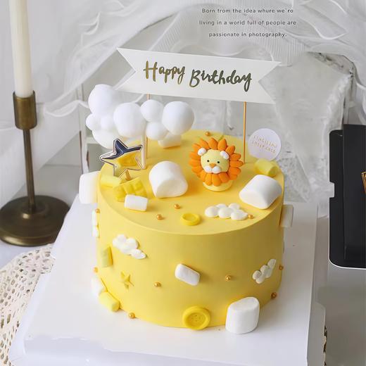 【Q萌狮子】叮当CAKE爆款儿童蛋糕-鲜果奶油蛋糕 商品图0