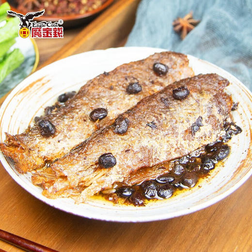 鹰金钱牌拉盖金装豆豉鲮鱼（互联网专销）237g 商品图5