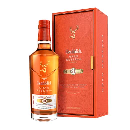 【行货】苏格兰格兰菲迪21年单一麦威士忌 700ml*1瓶 商品图0