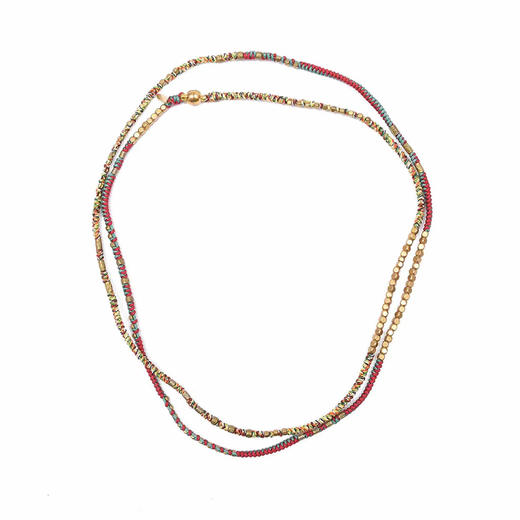 北京仓｜ROOM SERVICE-MANILLA-波尔多红 串珠 编织 多圈 手链（多种戴法）［法国设计师］ 商品图5