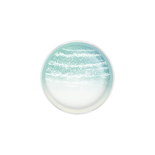 【城市限定巡游】深圳·平静的海 POPGRIP泡泡骚手机粘贴式气囊支架 Airbag软垫系列 蓝色 流沙 商品图3